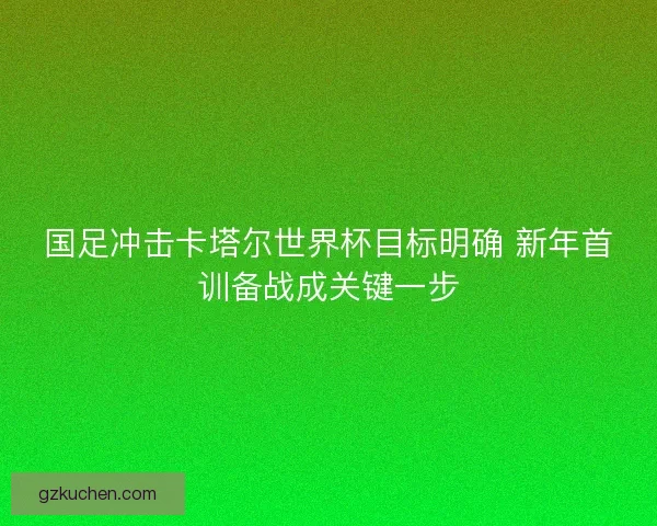 国足冲击卡塔尔世界杯目标明确 新年首训备战成关键一步